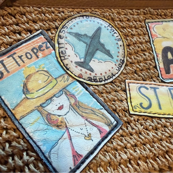 Brighton Fashionista Jet travel bag, crochet jute Crossbody bag - Picture 14 of 14